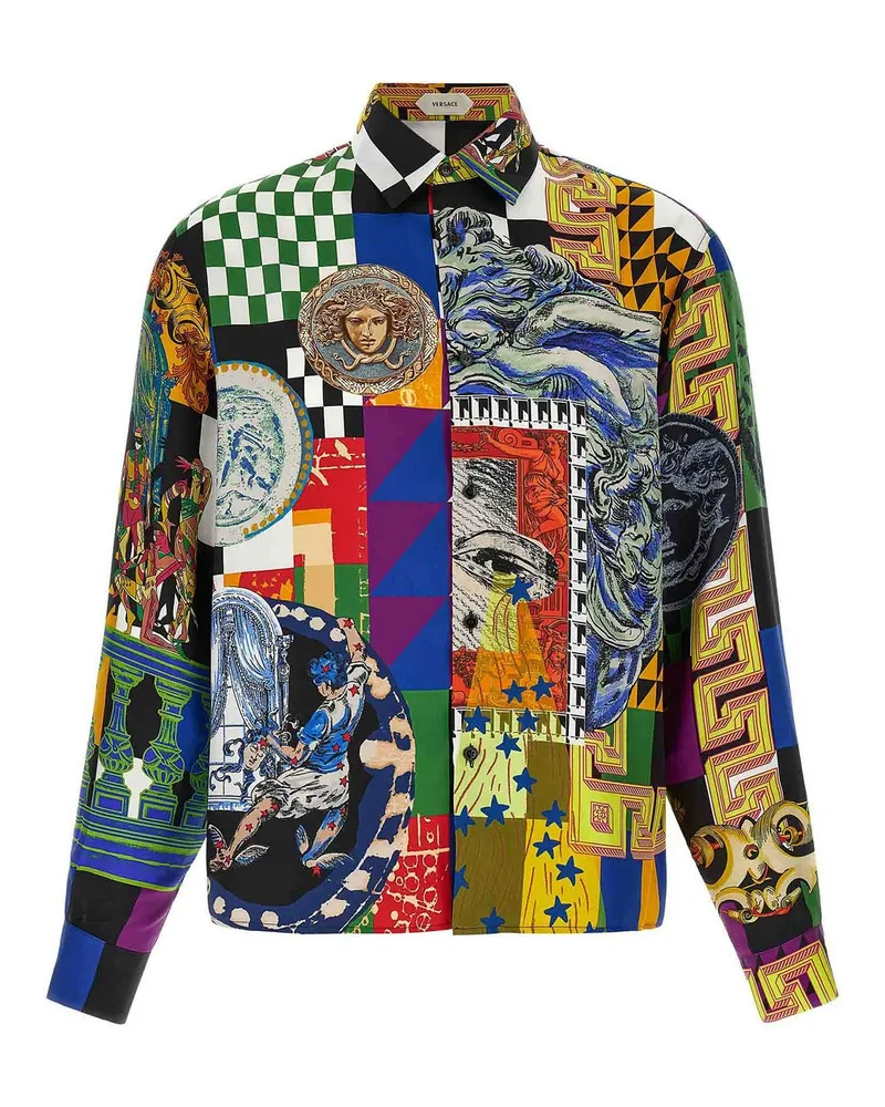 Versace Hemd - Bunt Bunt