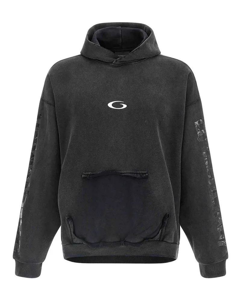 Balenciaga Sweatshirt - Schwarz Schwarz