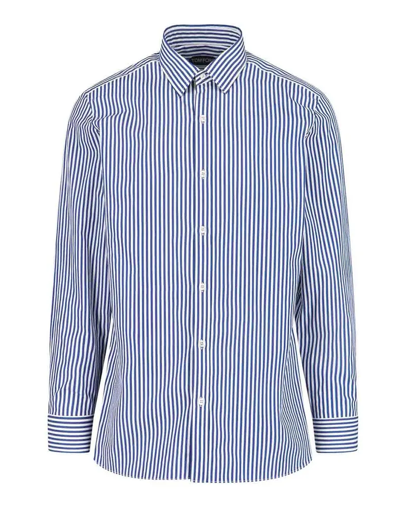 Tom Ford Hemd - Blau Blau