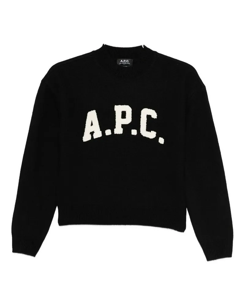 A.P.C. A. P.C. Sweatshirt - Schwarz Schwarz