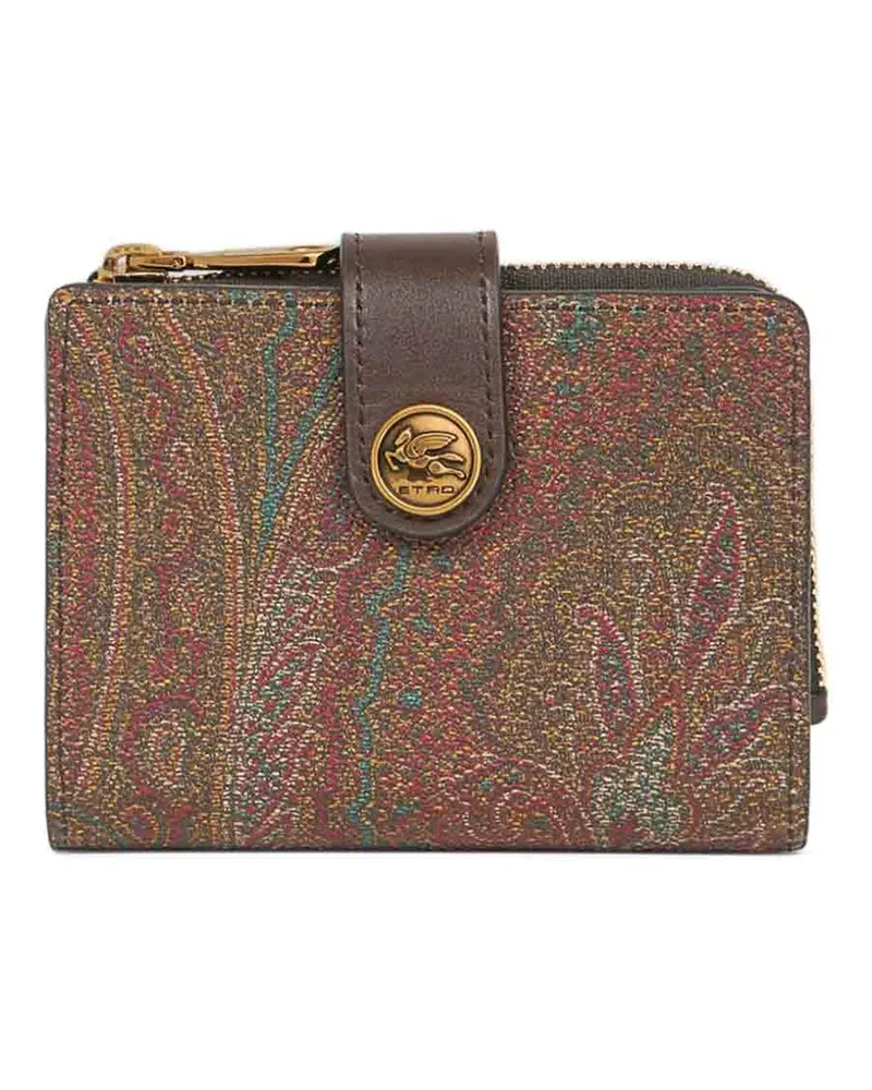 Etro Portemonnaie - Braun Braun