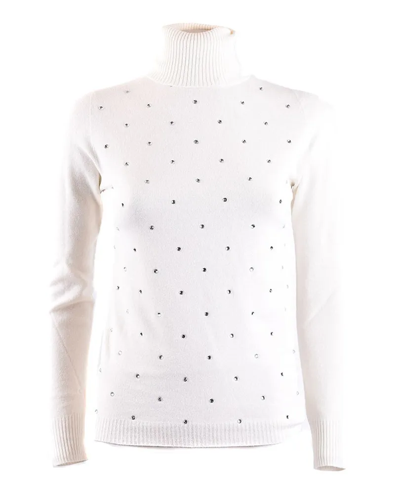 Ermanno Scervino Rundhalspullover - Hellbeige Hellbeige