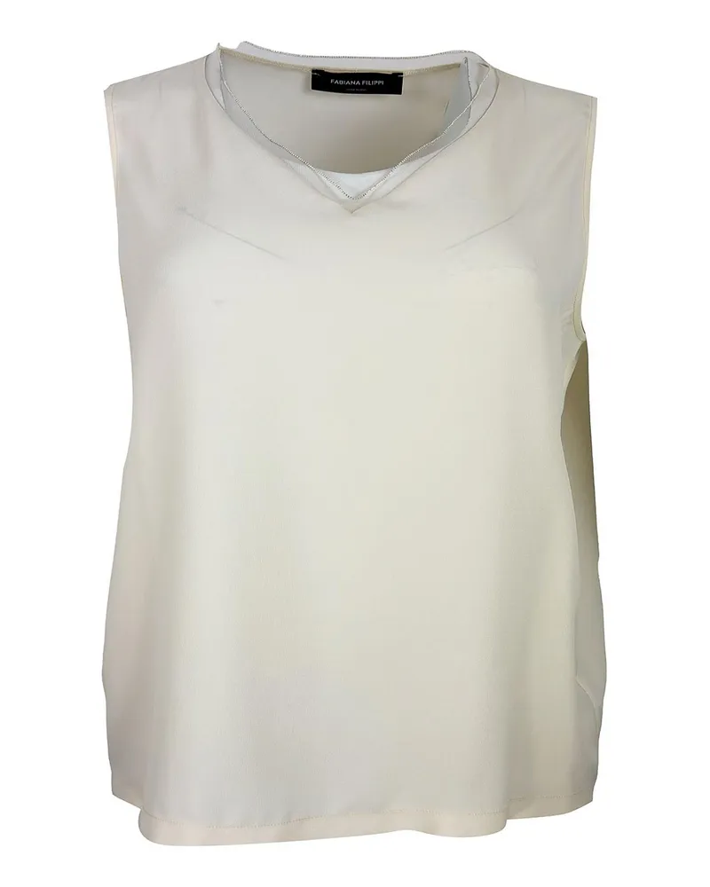 Fabiana Filippi T-Shirt - Creme Creme