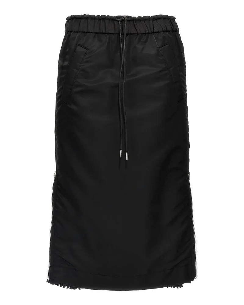 Sacai Midirock - Schwarz Schwarz