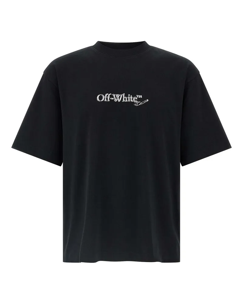 OFF-WHITE T-Shirt - Weiß Schwarz