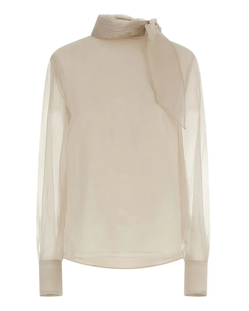 Brunello Cucinelli Bluse - Weiß Weiß