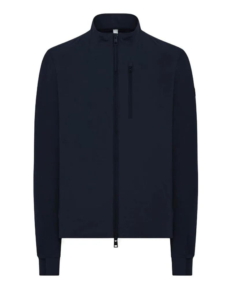 DUNO Knielanger Mantel - Blau Blau