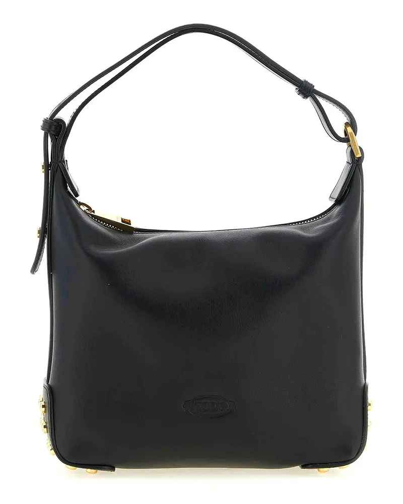 TOD'S Schultertasche - Schwarz Schwarz