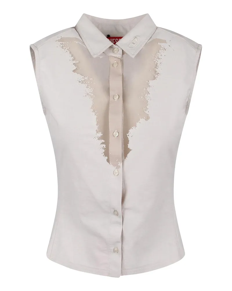 Diesel Hemd - Weiß Weiß