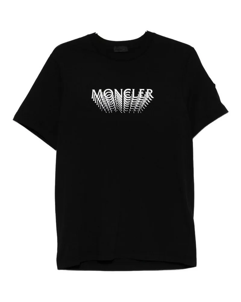 Moncler T-Shirt - Schwarz Schwarz