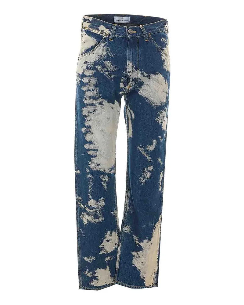 Vivienne Westwood Straight Leg Jeans - Blau Blau
