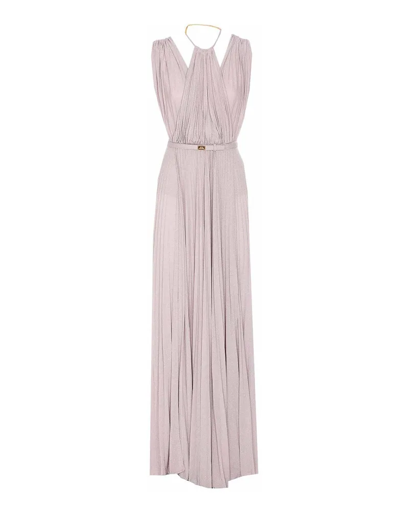 Elisabetta Franchi Knielanges Kleid - Lila Lila