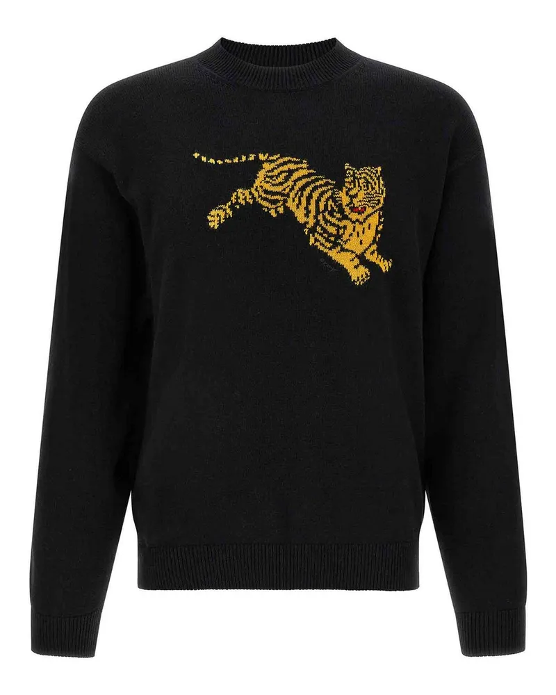Kenzo Rundhalspullover - Schwarz Schwarz
