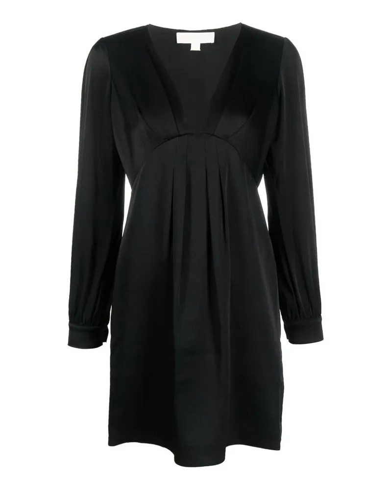 Michael Kors Kurzes Kleid - Schwarz Schwarz