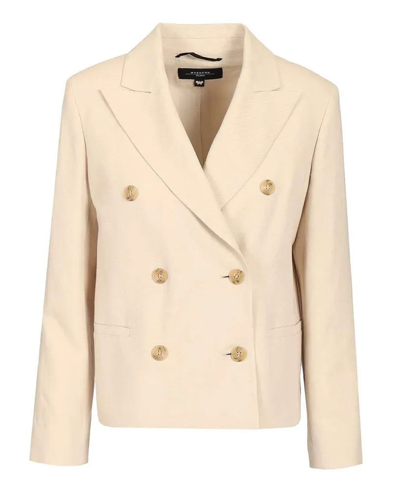 Max Mara Blazer - Weiß Weiß