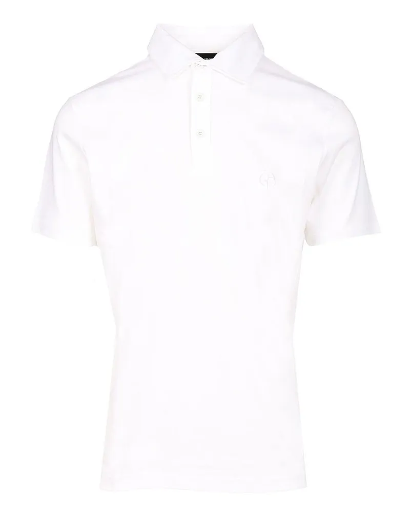 Giorgio Armani Poloshirt - Weiß Weiß