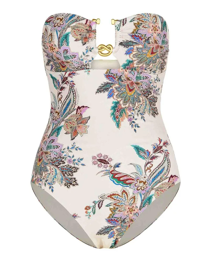 Zimmermann Badeanzug - Creme Creme