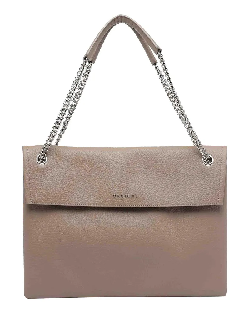 Orciani Schultertasche - Beige Beige