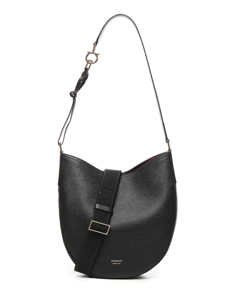 Ferragamo Umhängetasche - Schwarz Schwarz
