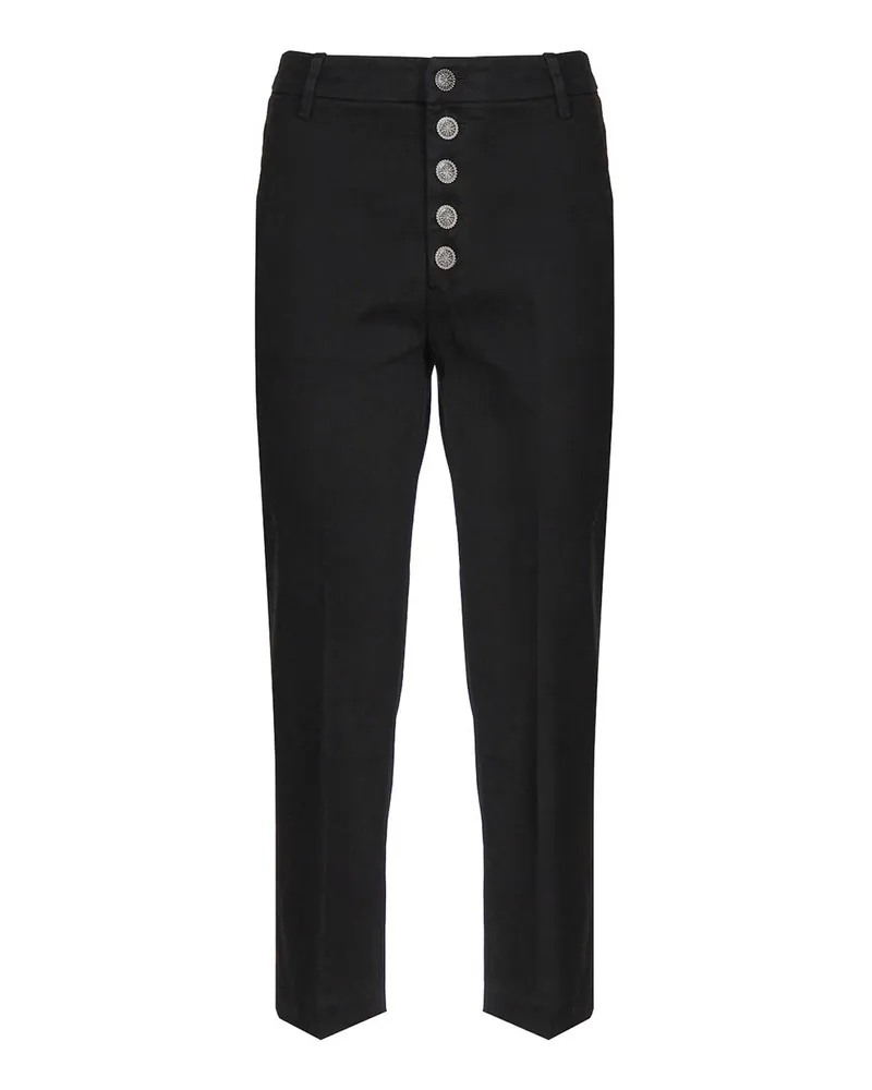 Dondup Casual Hose - Schwarz Schwarz