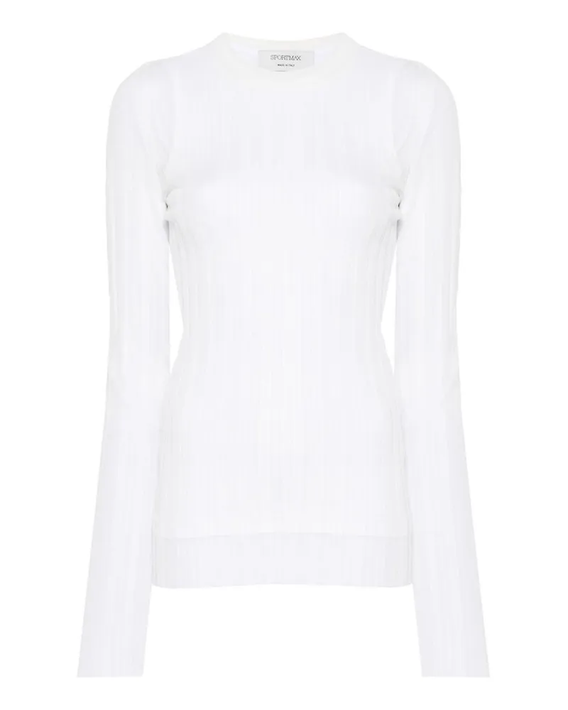 Max Mara Top - Weiß Weiß