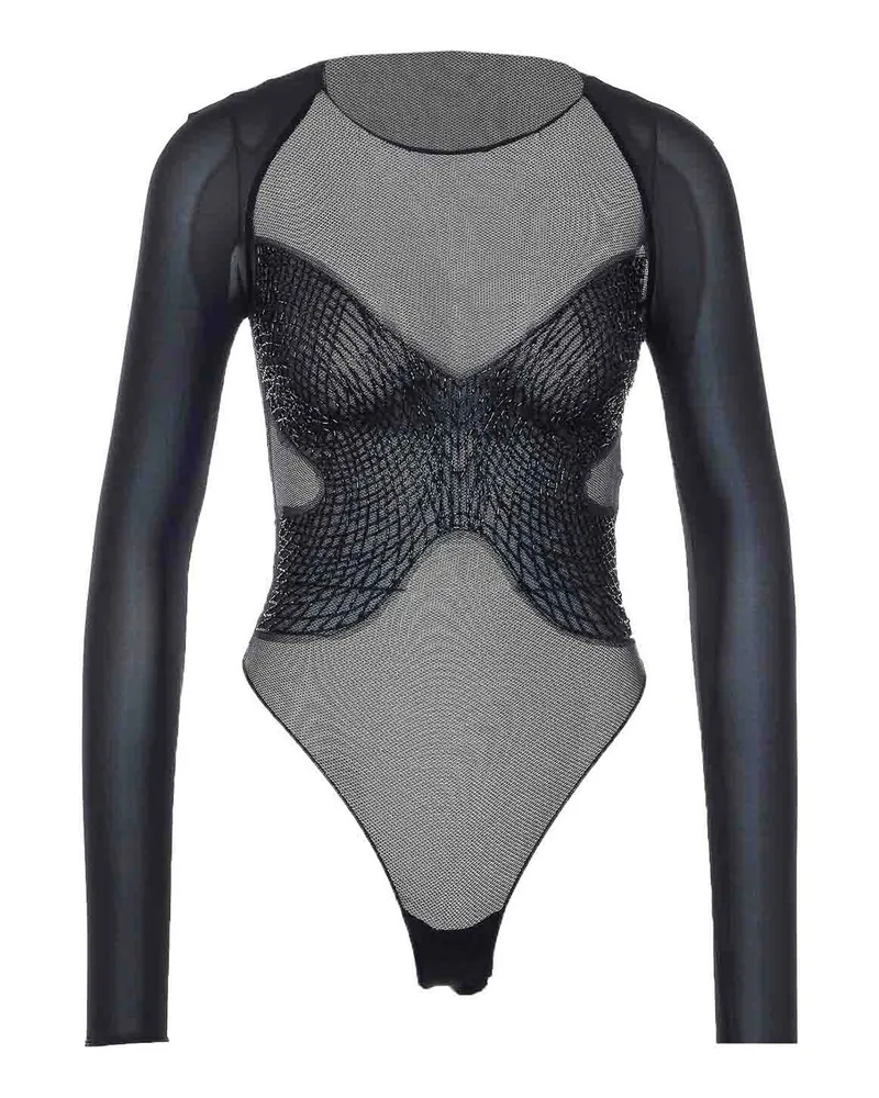 Elisabetta Franchi Top - Schwarz Schwarz