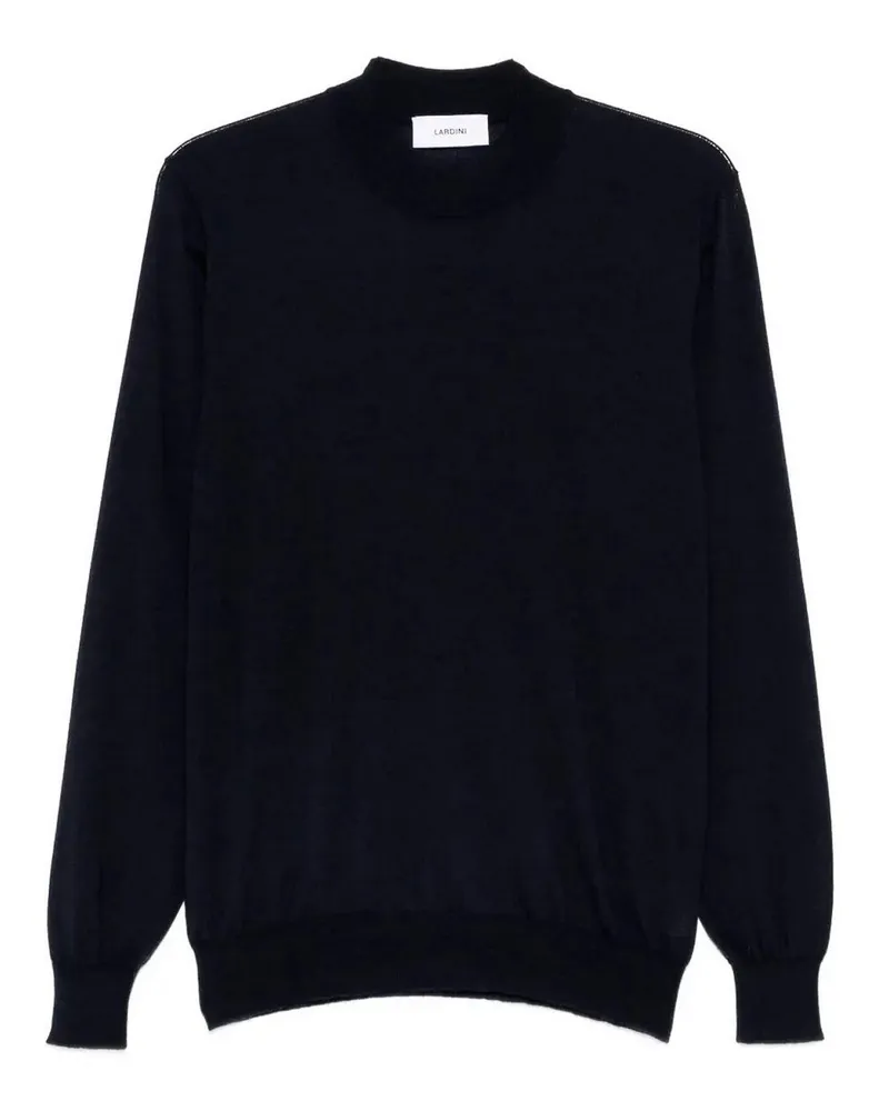 LARDINI Rundhalspullover - Blau Blau