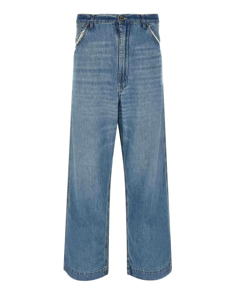 Maison Margiela Schlagjeans - Blau Blau
