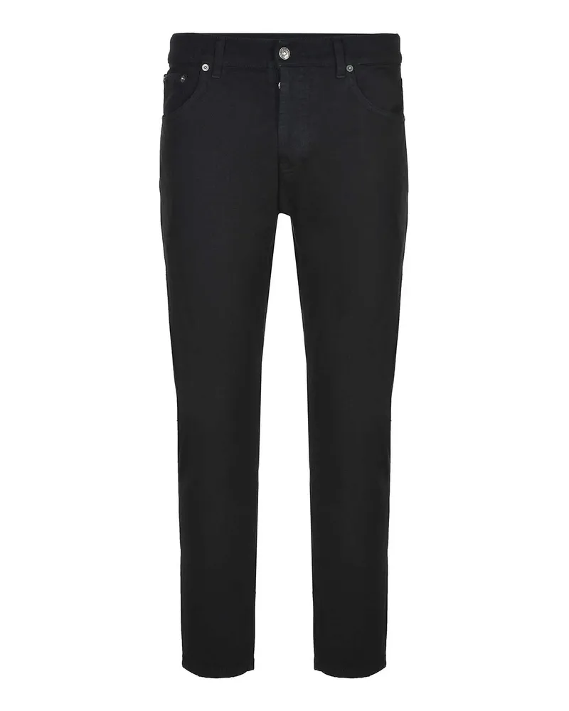 Dondup Straight Leg Jeans - Schwarz Schwarz