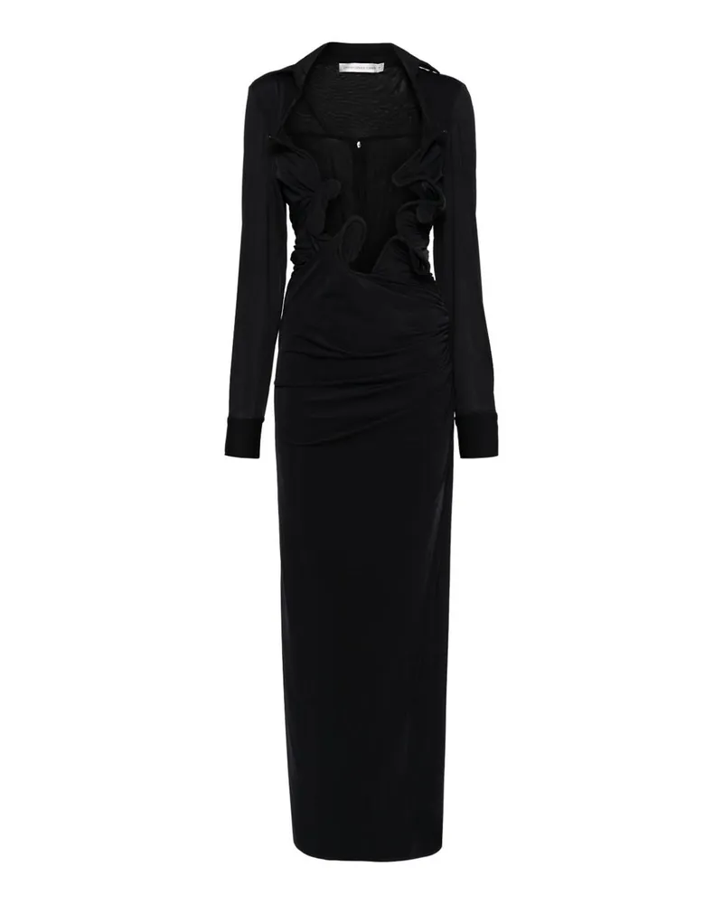 Christopher Esber Knielanges Kleid - Schwarz Schwarz
