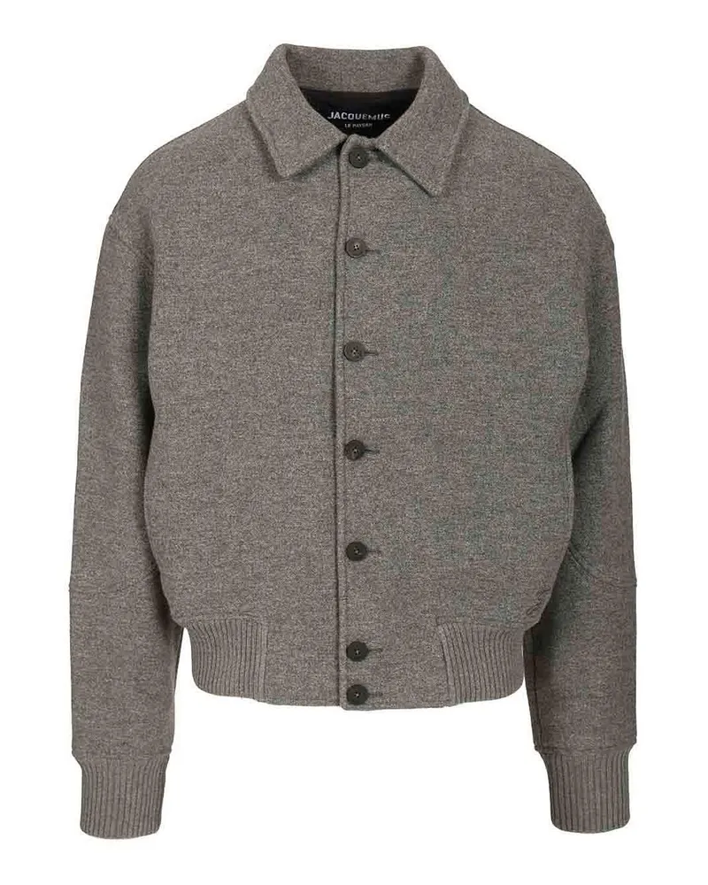 Jacquemus Bomberjacke - Grau Grau