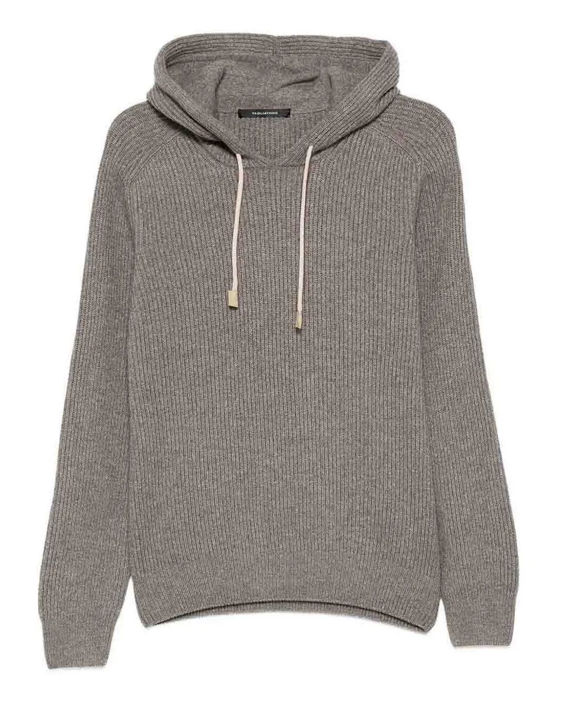 Tagliatore Rundhalspullover - Taupe Taupe
