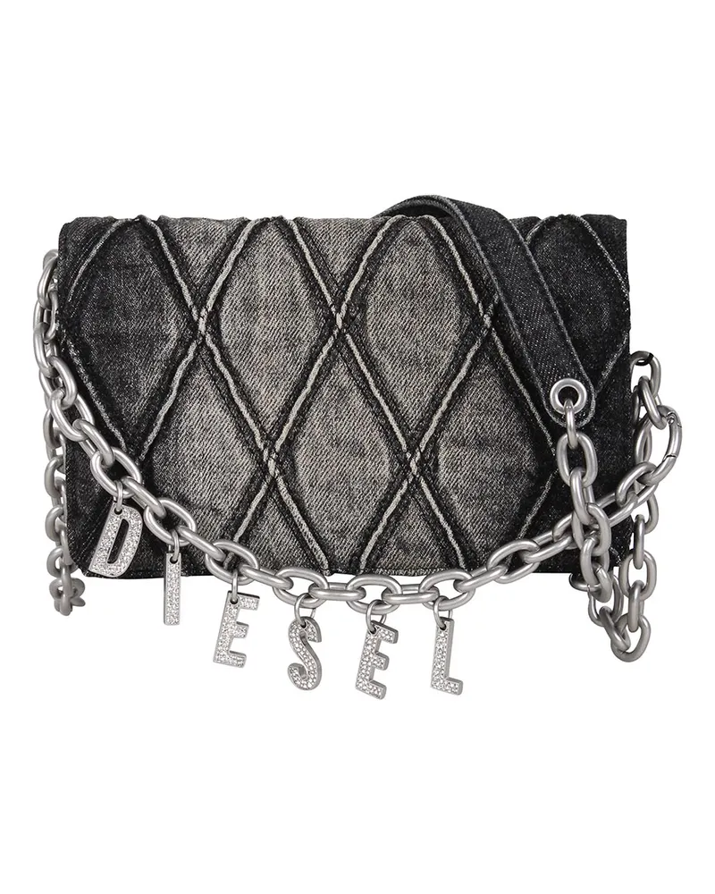 Diesel Portemonnaie - Schwarz Schwarz