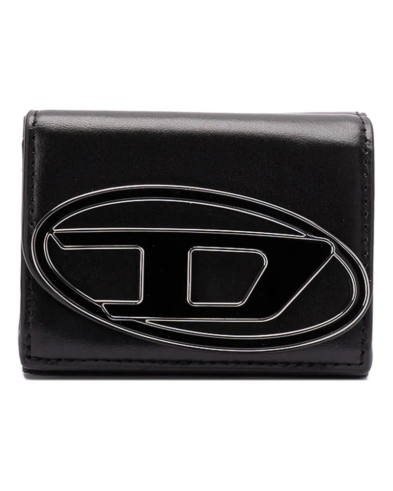 Diesel Portemonnaie - Schwarz Schwarz