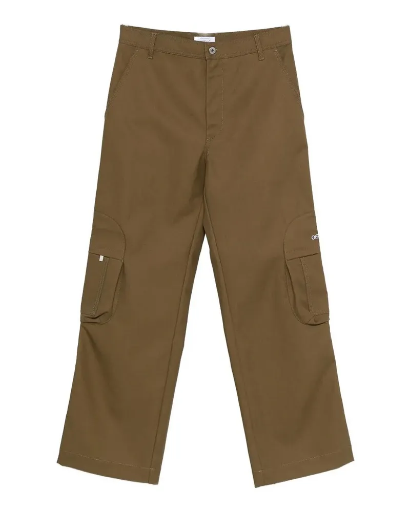 OFF-WHITE Casual Hose - Weiß Braun
