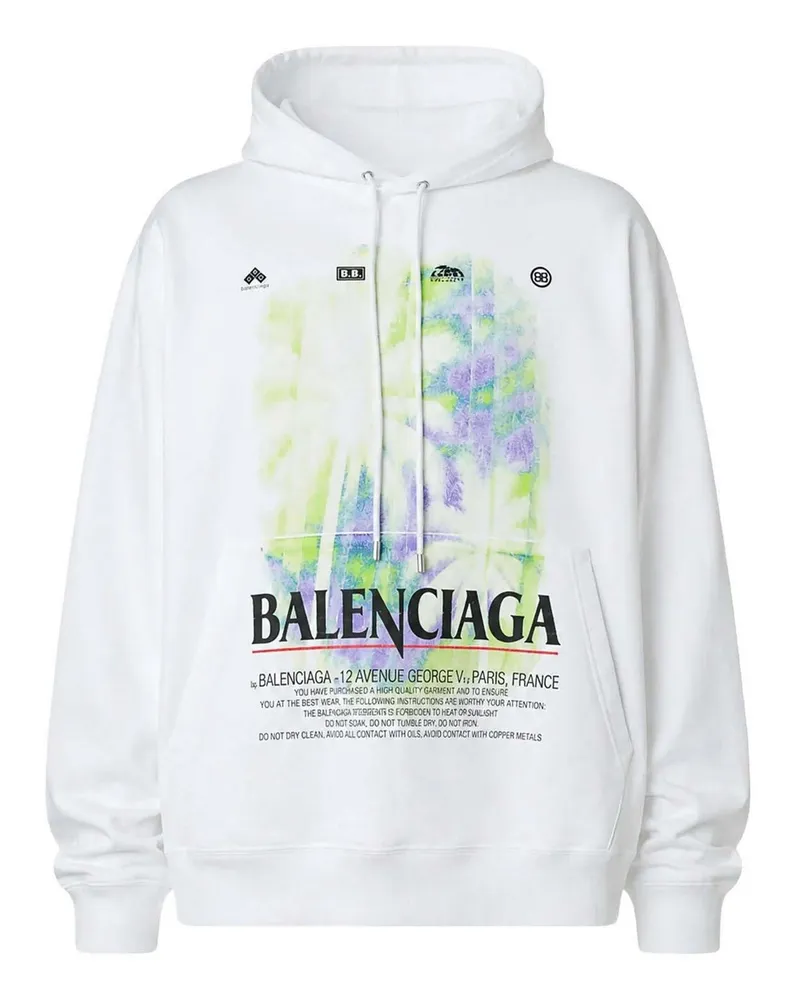 Balenciaga Sweatshirt - Weiß Weiß