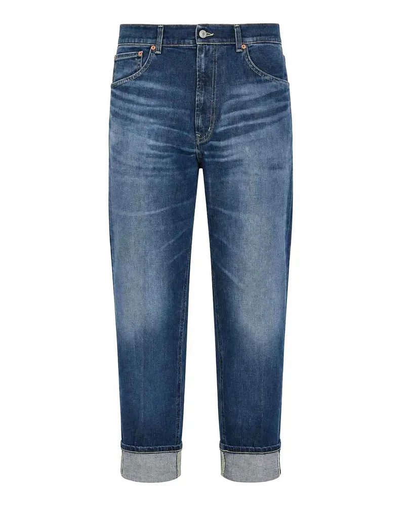Dondup Straight Leg Jeans - Blau Blau
