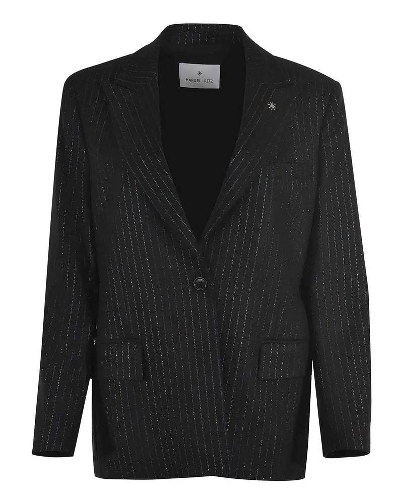 Manuel Ritz Casualjacke - Schwarz Schwarz