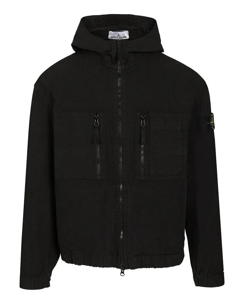 Stone Island Sweatshirt - Schwarz Schwarz