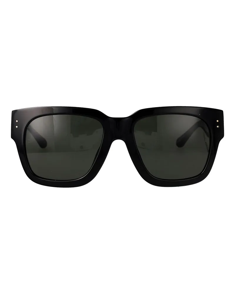 Linda Farrow Sonnenbrille - Schwarz Schwarz