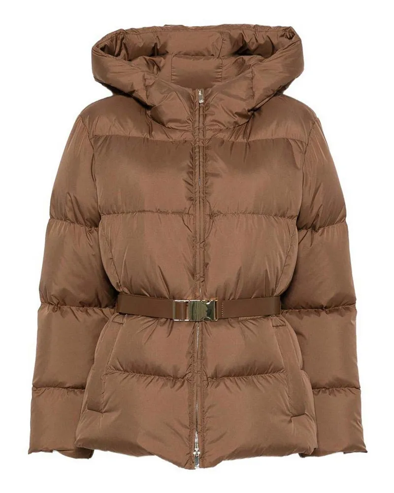 Max Mara Daunenjacke - Braun Braun