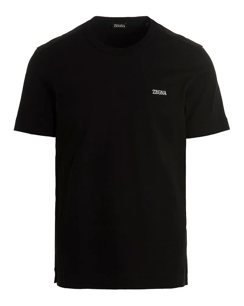 Ermenegildo Zegna T-Shirt - Schwarz Schwarz