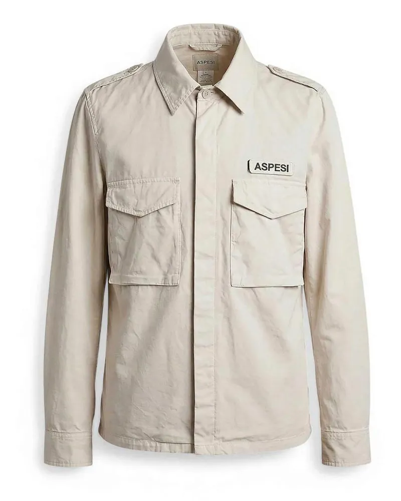 ASPESI Hemd - Beige Beige