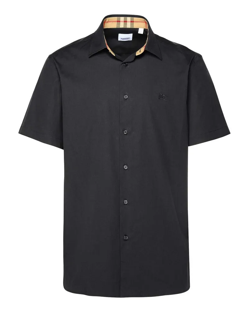 Burberry Hemd - Schwarz Schwarz