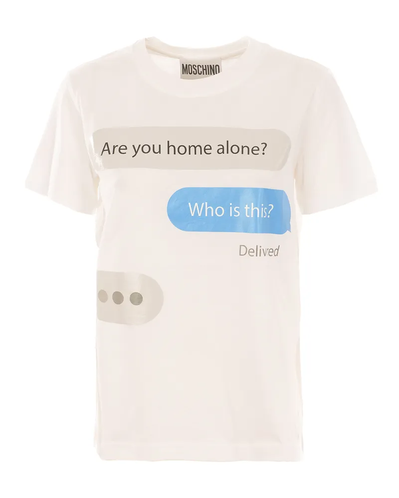 Moschino T-Shirt - Weiß Weiß