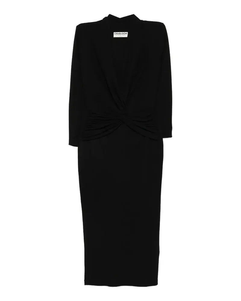 Chiara Boni Knielanges Kleid - Schwarz Schwarz