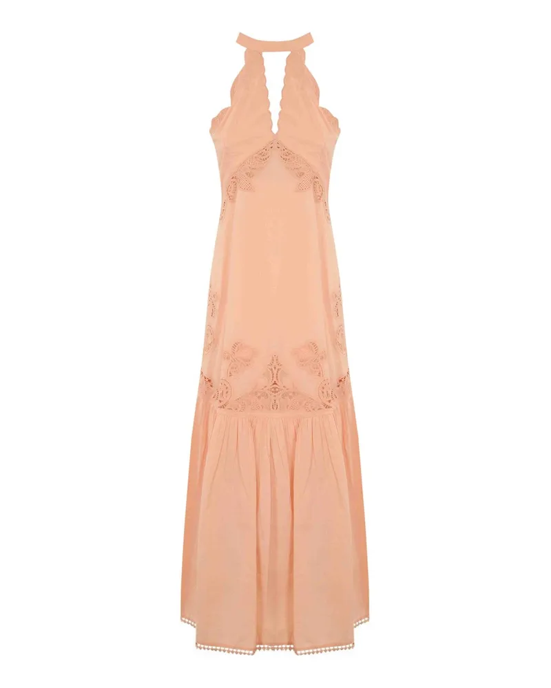 Twin-Set Maxikleid - Rosa Rosa
