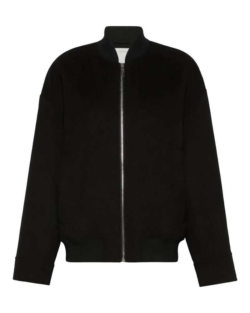 SPORTMAX Knielanger Mantel - Schwarz Schwarz