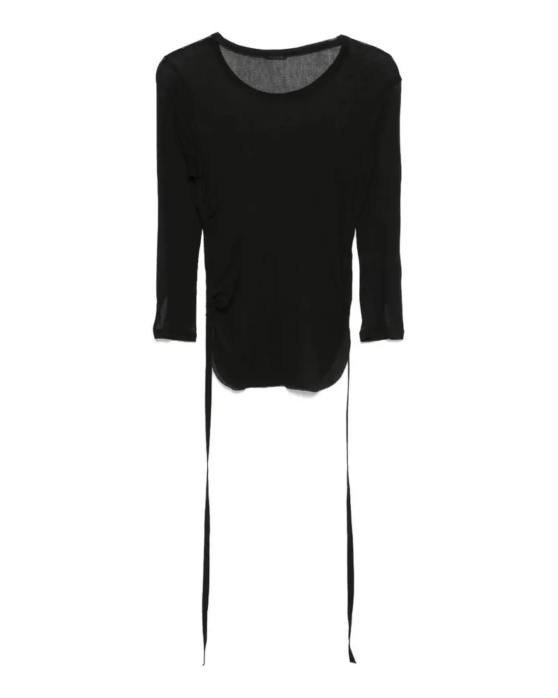 Ann Demeulemeester T-Shirt - Schwarz Schwarz