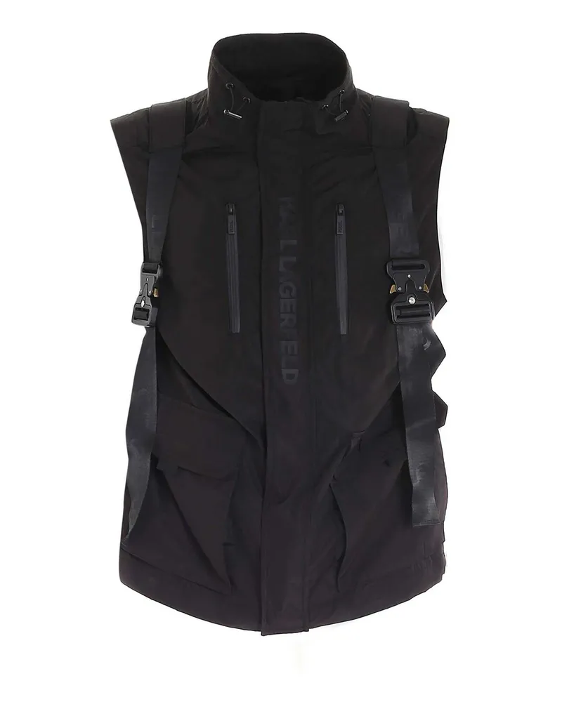 Karl Lagerfeld Weste - Schwarz Schwarz